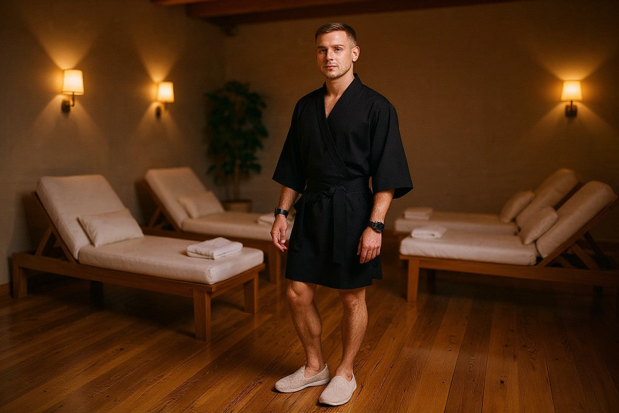 Kimono Wrap Gown - Unisex