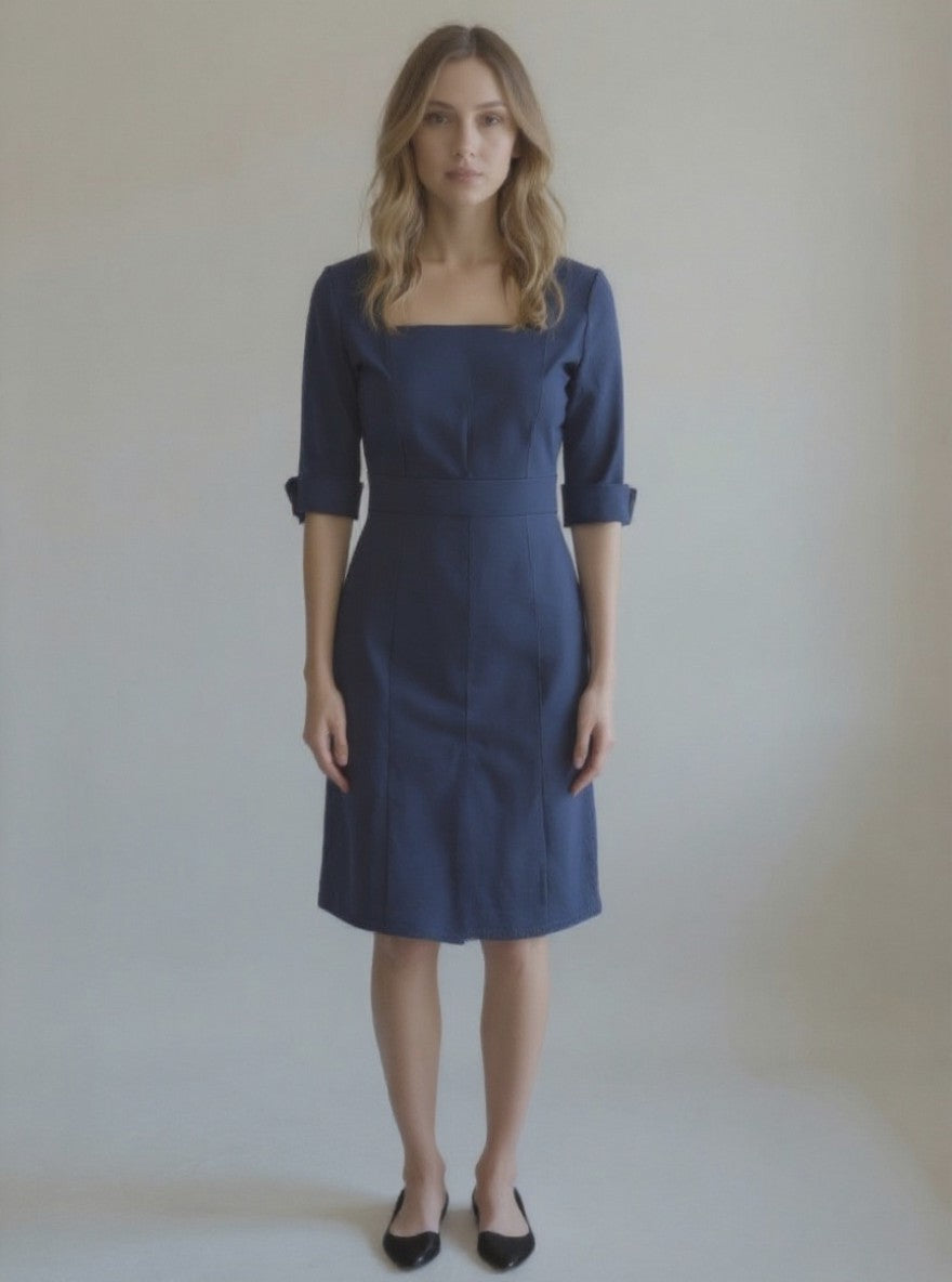 Shaz 3/4 Sleeve Dress - Winter