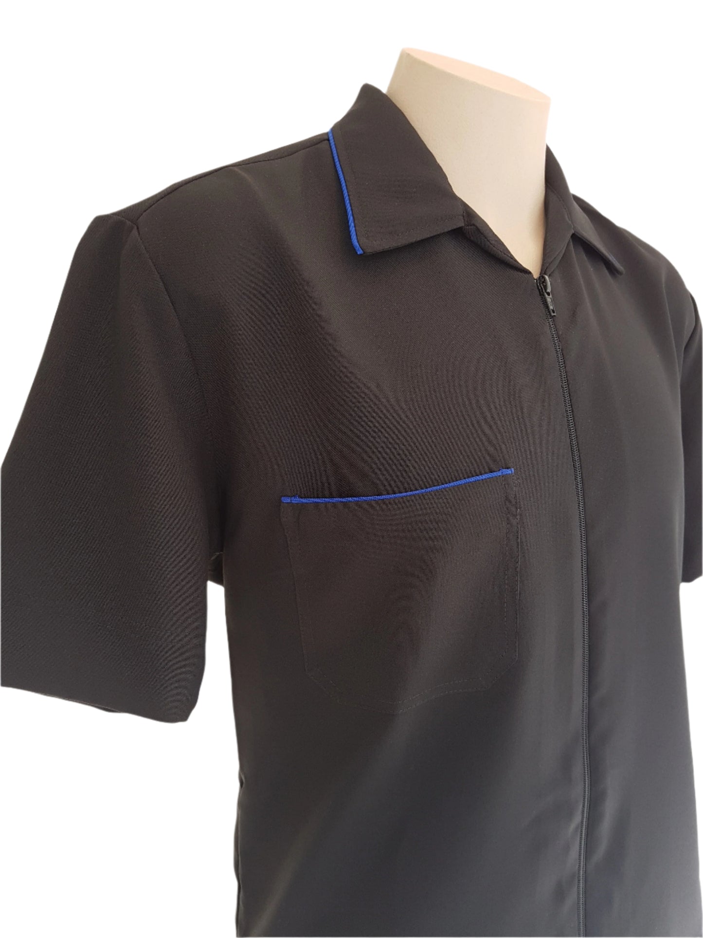 Mens Zip Front Tunic