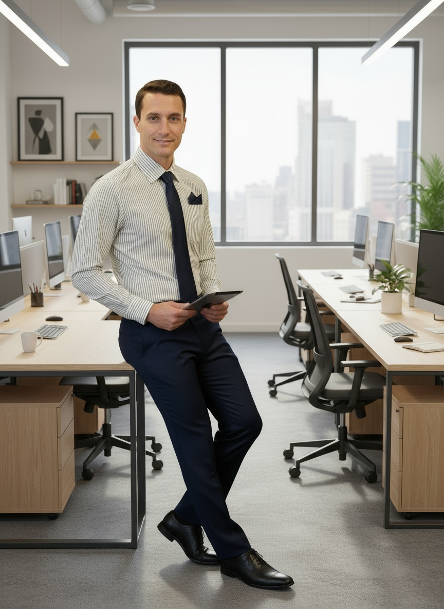 Mens Business Shirt
