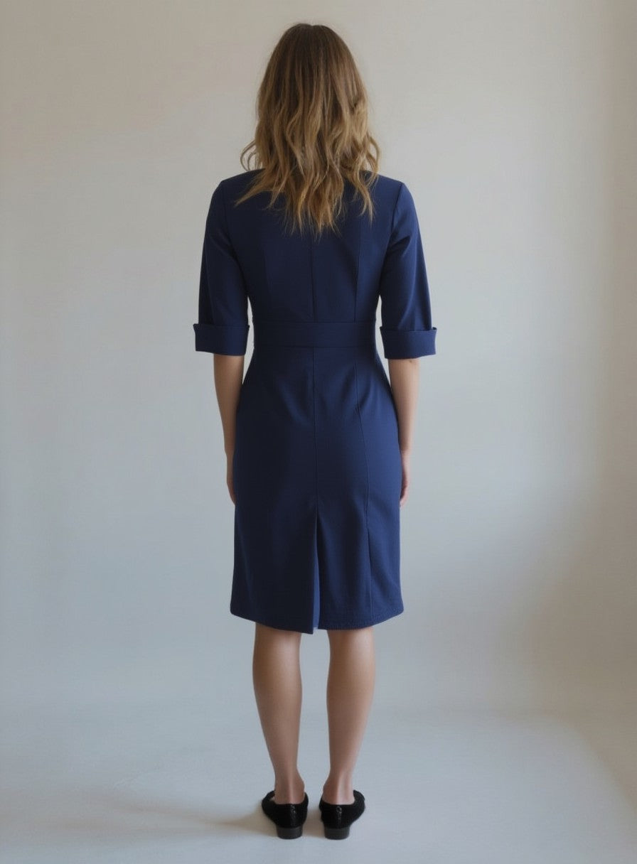 Shaz 3/4 Sleeve Dress - Winter