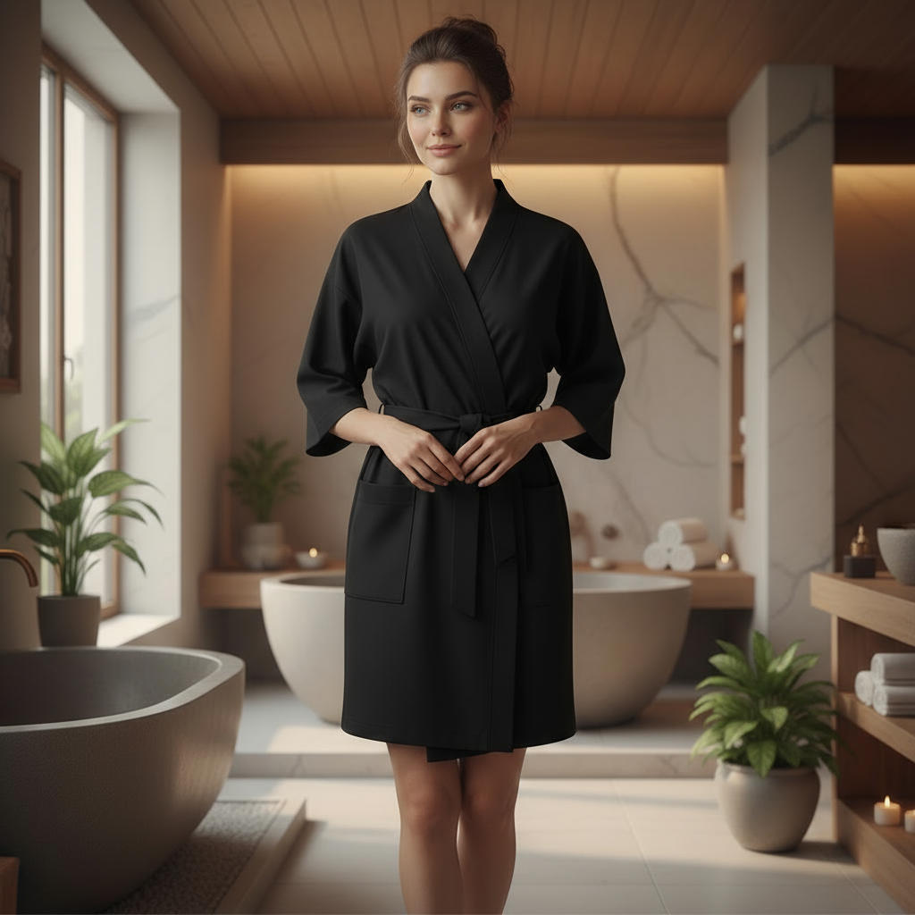 Kimono Wrap Gown - Unisex