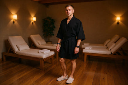 Kimono Wrap Gown - Unisex