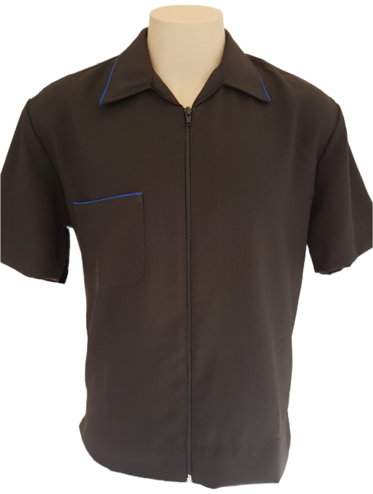 Mens Zip Front Tunic