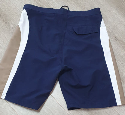 Tri colour Board Shorts- Yacht Crew