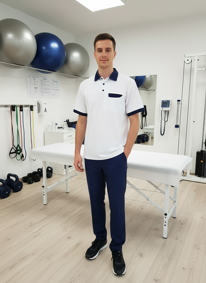 Two Tone Mens Yoke Shirt